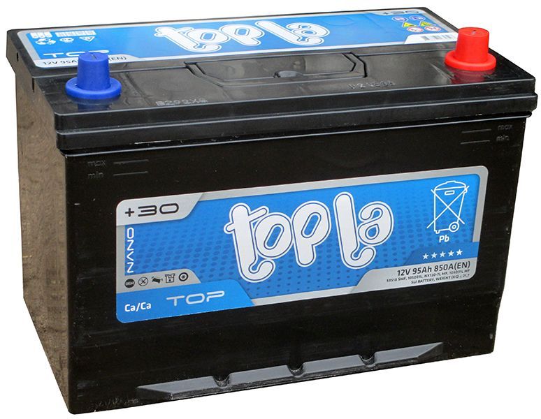 Аккумулятор автомобильный TOPLA TOP Asia 95 Ач (о.п.) 850А